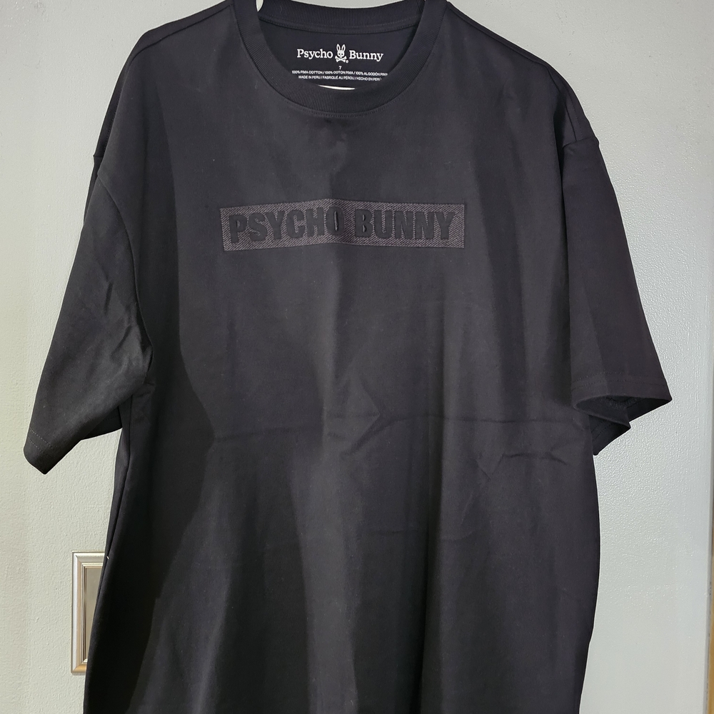 Psycho Bunny Black Short Sleeve Tee